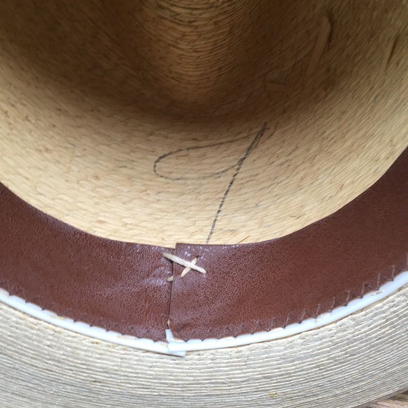 Legitimo FidePal Sahuayo short brim Mexican paper hat homburg style XL - Picture 12 of 16